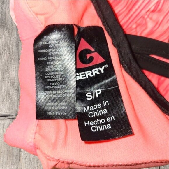 Gerry Tankini Bra UPF Tank Swimsuit Bathing Suit Top Women's Size Small - Picture 7 of 7